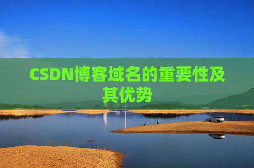 CSDN博客域名的重要性及其优势